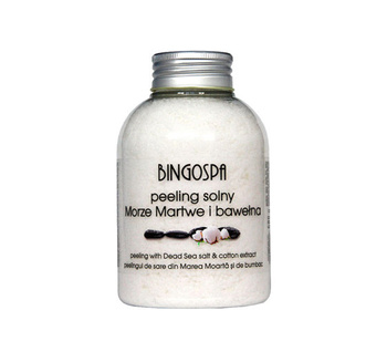 BingoSpa Salzpeeling. Totes Meer und Baumwolle 580g