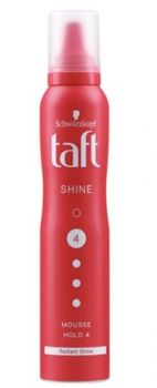 Taft Schwarzkopf Shine Hold 4 Haarschaum 200 ml