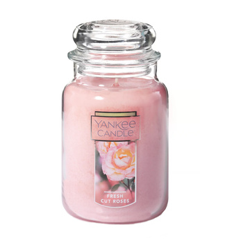 Yankee Candle Fresh Cut Roses großes Glas 623 g