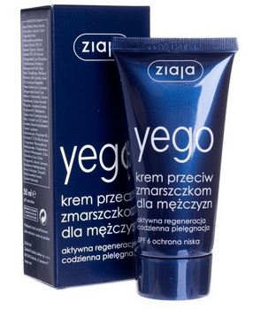 Ziaja Yego Anti-Falten-Creme für Männer 50 ml