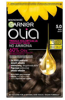 Garnier Olia Haarfarbe 5.0 Braun