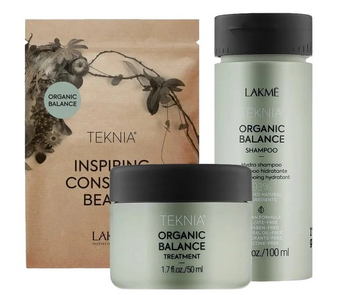 Lakme Teknia Organic Balance Reisepackung 50 ml +100 ml