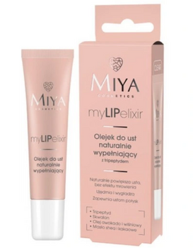 Miya Cosmetics myLIPelixir Lippenöl natürlich füllend Klar 10 g