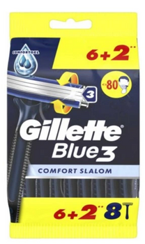 Gillette Blue 3 Comfort Slalom Einwegrasierer 6+2