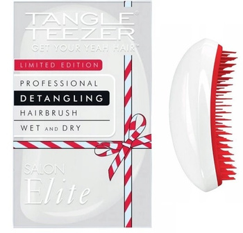 Tangle Teezer Elite Brush Weiß und Rot