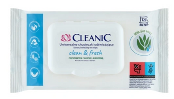 Cleanic Clean&amp;Fresh Tücher 120 Stück