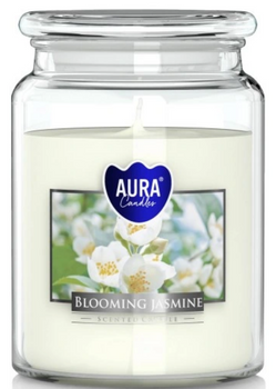 Bispol Duftkerze im Glas 500 g Blühender Jasmin