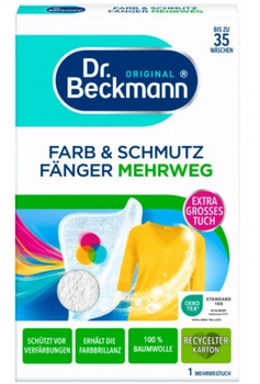 Dr. Beckmann Colour Catching Mehrweghandtuch für 35 Wäschen