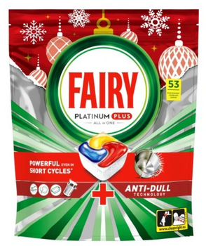 Fairy Platinium Plus Zitrone Spülmaschinenkapseln Winter Edition 53 Stk