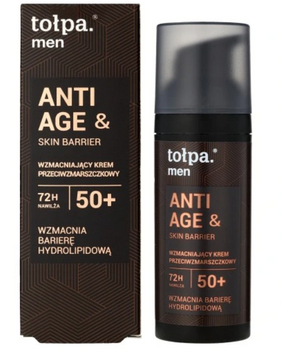 Tolpa Men Anti Age&amp;Skin Barrier Moisturising Anti-Wrinkle Cream 50+ 50 ml