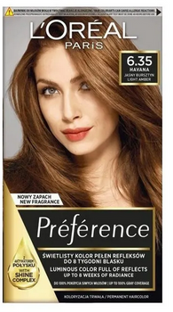 L'Oreal Paris Recital Haarfarbe Light Amber A3 6.35 Havane