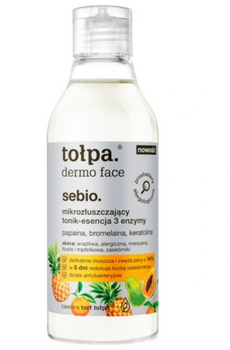 Tolpa Dermo Face Sebio- Mikro-Peeling Tonic-Essenz mit 3 Enzymen 200 ml