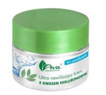 AVA Ultra Feuchtigkeitsspendende Gesichtscreme mit Hyaluronsäure 50 ml