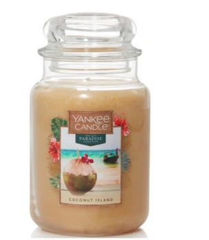 Yankee Candle Großes Glas Coconut Island 623g