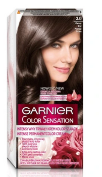 Garnier Color Sensation Haarfarbe 3.0 Prestigious Dunkelbraun