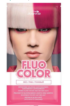 Joanna Fluo Color Haarshampooeta Färbung Rosa