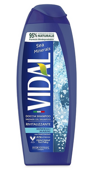 Vidal Duschgel und Haarshampoo 2in1 Meeresmineralien 250ml