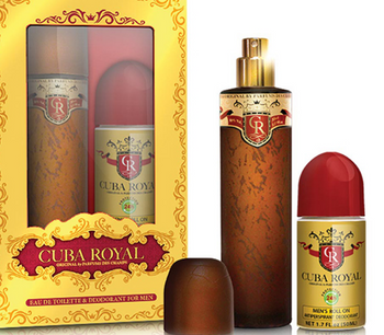 Cuba Men Royal Eau de Toilette Set 100ml + Roll-on Deodorant 50ml