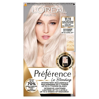 L'Oreal Paris Recital Haarfärbemittel Very Light Ultra Cool Crystal Blonde 11.11 Le Blonding