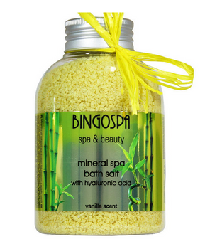 BingoSpa Mineralbadesalz Jacuzzi Badewagen 650g mit Hyaluronsäure