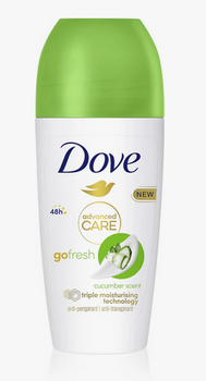 Dove Women Advanced Care Go Fresh Gurke &amp; Grüner Tee Antitranspirant Roll-On 50 ml