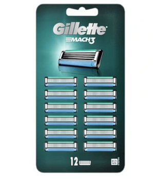 Gillette Mach3 Rasierklingen 12 Stk.