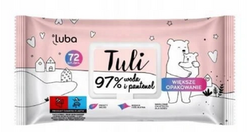 Luba Tuli Feuchttücher Panthenol 97% 72 Stück