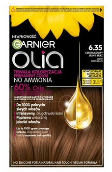 Garnier Olia Haarfarbe 6.35 Light Chocolate