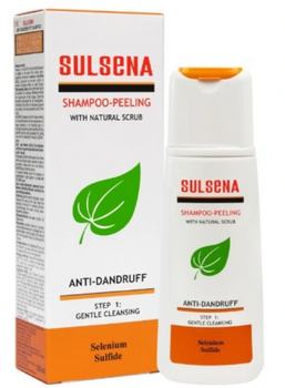 Sulsena Anti-Schuppen-Shampoo-Peeling mit natürlichem Peeling 150 ml