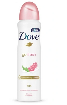 Dove Woman Go Fresh Pomegrate Zitronenverbene Duft Antitranspirant Spray 200 ml