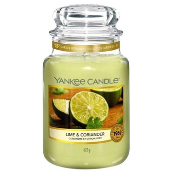 Yankee Candle großes Glas Limette und Koriander, 623 g