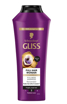 Schwarzkopf Gliss Haarshampoo Für volles Haarwunder 400 ml