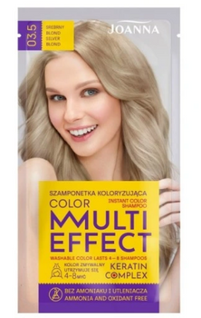 Joanna Multi Effect Color Keratin Complex Haarshampooetka - 03.5 Silberblond 35 g