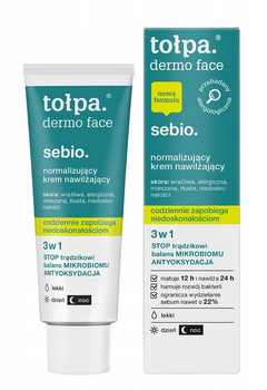 TOŁPA Dermo Face Sebio Normalisierende Hydratisierende Gesichtscreme 40 ml