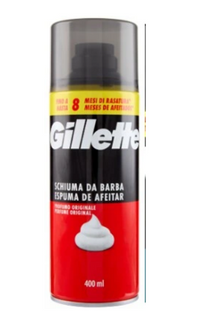 Gillette Classic Rasierschaum Rot 400 ml