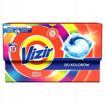 Vizir Platinum PODS Farbwaschkapseln 18 Wäschen