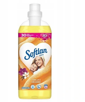 Softlan New Vanille &amp; Orchidee Gelber Weichspüler 1 L