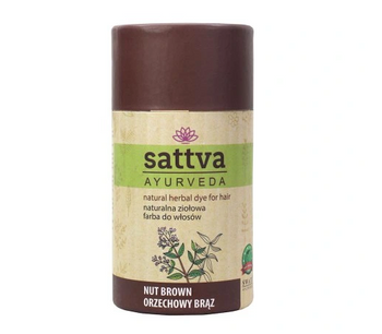Sattva Henna für Haare Nussbraun 150 g