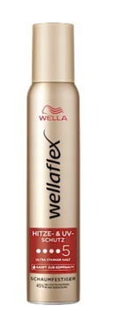 Wellaflex 5 Hitze- &amp;UV Schutz Haarschaum 200 ml