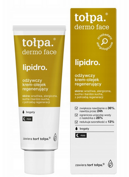 Tolpa Dermo Face Lipidro Regenerierende Nachtcreme-Öl 40 ml