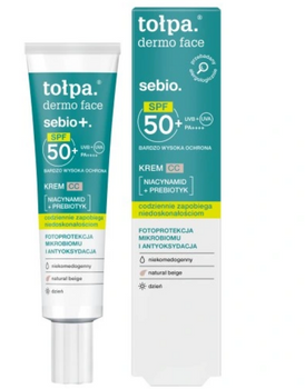 TOŁPA Dermo Face Sebio Anti-Akne CC Creme SPF 50+ 40 ml
