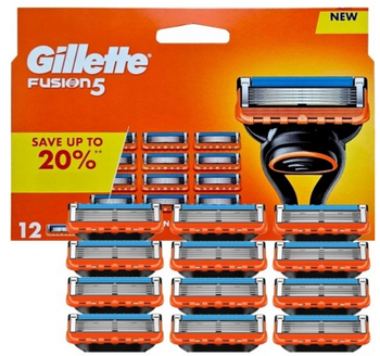 Gillette Fusion 5 Messer Nachfüllpackungen 12 Stück