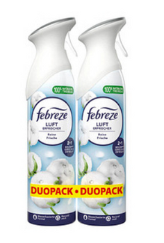 Febreze Fresh Cotton Lufterfrischer Spray / Lufterfrischer Spray Cotton Fresh 2×185 ml