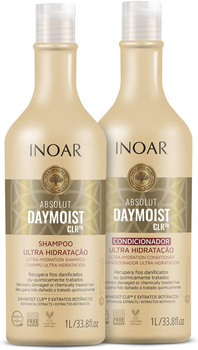 INOAR DUO Daymoist Shampoo 1000 ml + Conditioner 1000 ml
