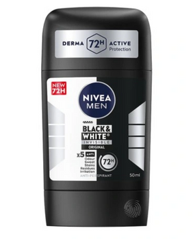 Nivea Men Black &amp; White Original Antitranspirant-Stick für Männer 50 ml