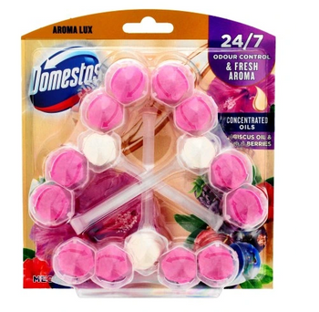 Domestos WC-Würfel Aroma Lux Hibiskusöl 3x55 g