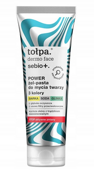 TOŁPA Dermo Face Sebio Power Gel Face Wash 3 Farben 100 ml