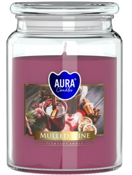 Bispol Schaumkerze im Glas 500 g Glühwein