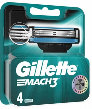 Gillette Mach3 Rasiererkartuschen 4 Stück