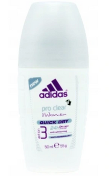 Adidas Woman Pro Clear White Antitranspirant für Frauen Roll on 50 ml